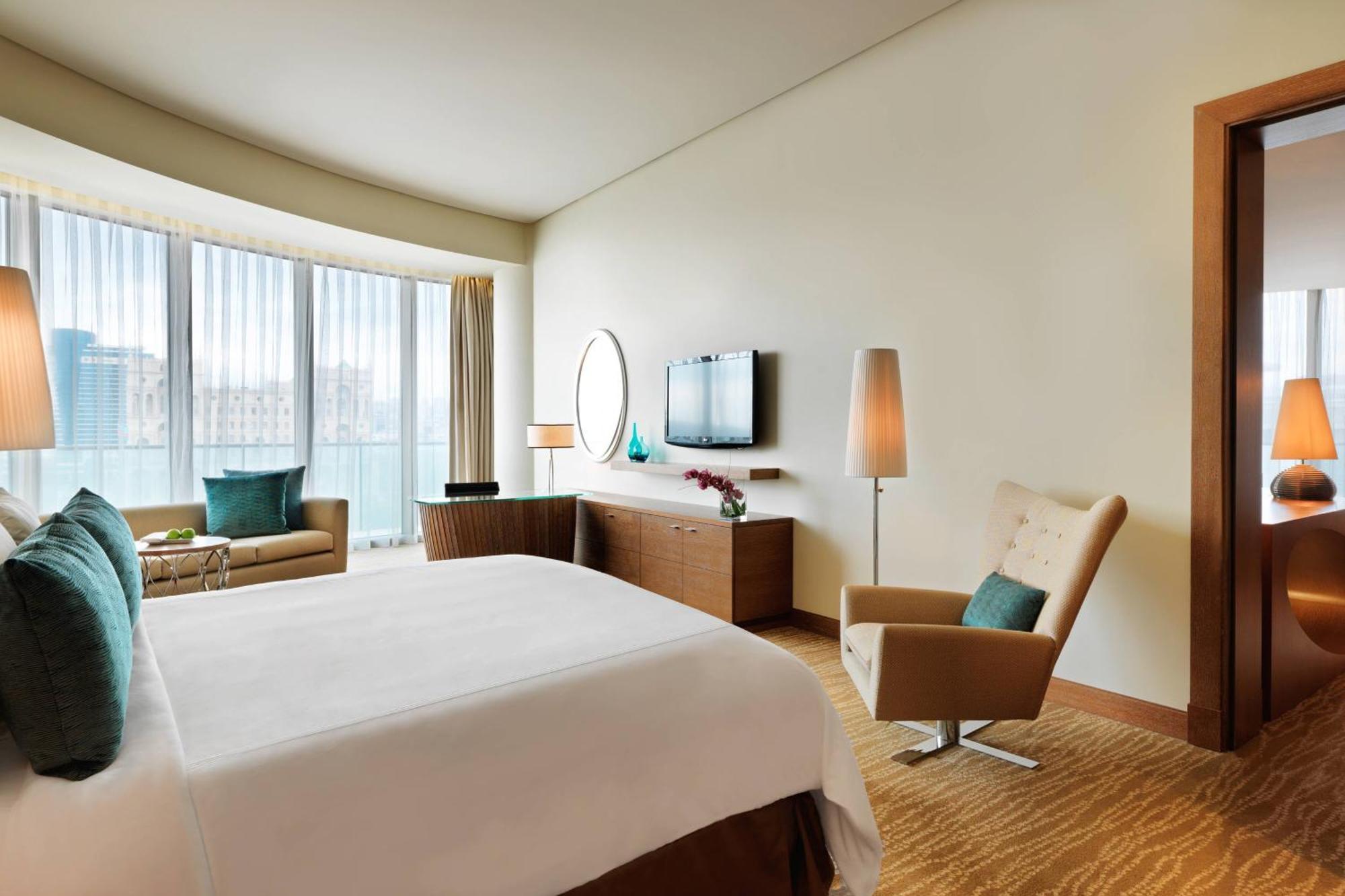 Jw 메리어트 압셰론 바쿠 호텔 외부 사진 A bedroom at the hotel